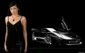 Cars And Girls Desktop Wallpaper