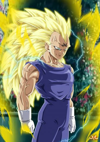 Majin Vegeta Ssj3 By Maniaxoi
