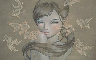Audrey Kawasaki Wallpaper