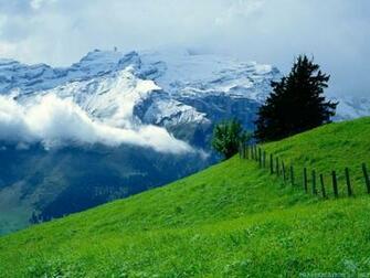 Green Mountain WallpaperHD Wallpaper
