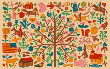 Best Folk Art Desktop Background Beautiful