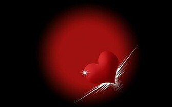 Red Heart HD Wallpaper Love