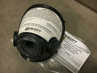 Scott Av3000 Sureseal Scba Facepiece Kevlar Headnet Large