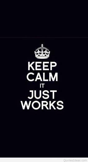 Keep Calm Quotes HD Wallpaper