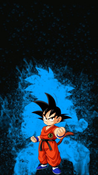 Top Best Kid Goku iPhone Wallpaper