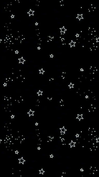 Stars Outline Aesthetic Wallpaper