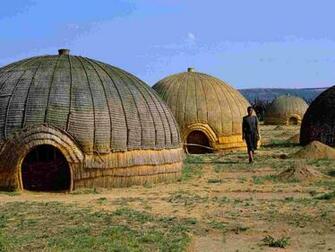 Zulu Huts South Africa Id