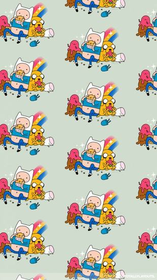 Install This Adventure Time iPhone Wallpaper