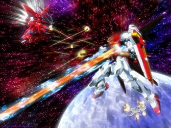 Gundam Seed Wallpaper Battlefield