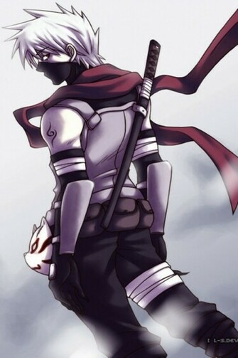 Anbu Kakashi iPhone Wallpaper