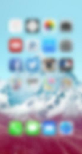iPhone Wallpaper Blurry Blurred Lock Screen
