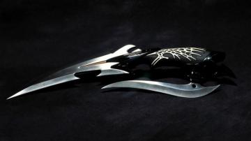 Knife Background Image HD All White