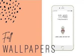 Fall iPhone Wallpaper Ginger And Ivory