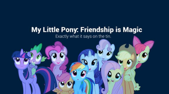 Mlp Fim Minimal Wallpaper By Postcrusade Fan Art Movies Tv