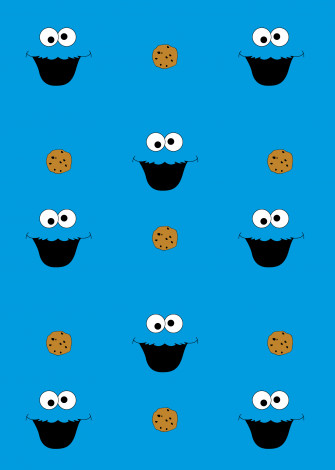 Fun Cookie Monster Wallpaper For A Playful Space