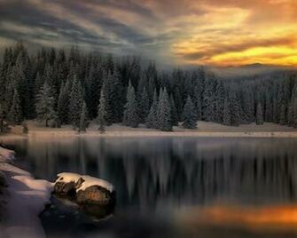 Abstract Winter Wallpaper