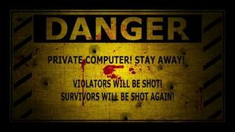 Danger Warning Wallpaper