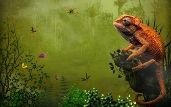 Chameleon Desktop Wallpaper