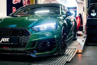 Green Audi Car Rs R Coupe Abt Sportsline 4k HD Wallpaper