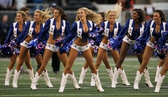 Cheerleaders The 2nd Best Part Of Football Season Faded Industry