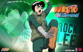 Wallpaper Rock Lee In Naruto Shippuden Anime