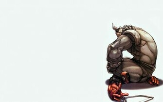 Deadpool Rhino Marvel Comics HD Wallpaper Widescreen A75
