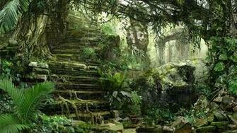 Mayan Liana Wallpaper Digital Art Desktop