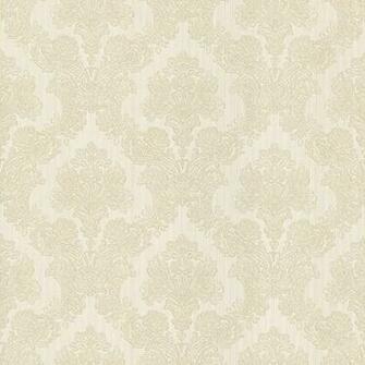 Cream Damask Fabric Monalisa Mirage Wallpaper