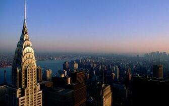 Manhattan New York X Widescreen Desktop Wallpaper And