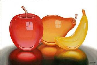 Dancing Banana Apple Orange Pear Image