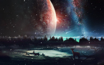Universe Scenery HD Digital 4k Wallpaper Image