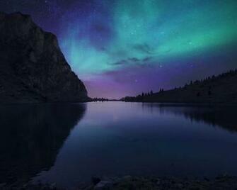 Aurora Over Bannalpsee Switzerland Wallpaper For Desktop X