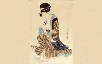 Ukiyo E Wallpaper Art Background
