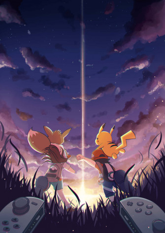 Cute Pikachu And Eevee Wallpaper