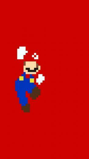 Mario Retro iPhone Wallpaper HD