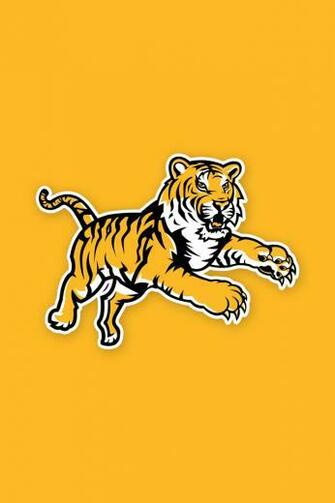 Yellow Lsu Tiger iPhone Wallpaper