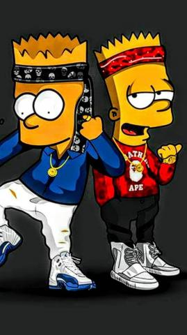 Dope Bart Wallpaper On