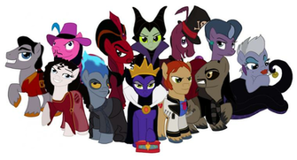 Disney Villains By Qemma