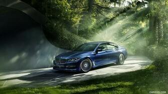 Alpina Bmw B7 Xdrive Blue Front HD Wallpaper