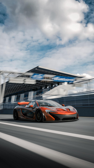 Mclaren P1 R iPhonewallpaper