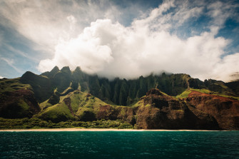 Sky Greenery Hawaii Background Coast