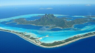 Bora Island Large Wallpaper Travel HD