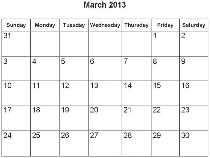 Calendar March HD Wallpaper Computer Desktop Guide