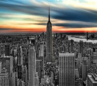 Wallpaper City Skyscraper Outofbit