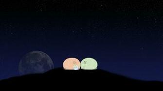Family Moon Hills Dango Nightsky Wallpaper