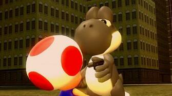Supermariologan S Black Yoshi And Toad By Icepony64 On