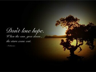 Inspirational Quotes Wallpaper With Sunset HD Desktop