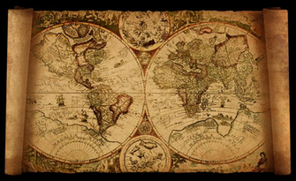 Old World Map By Hanciong Scraps The