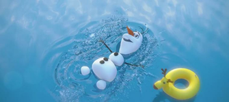 Monde Animation Olaf The Snowman From Frozen In A New Disney