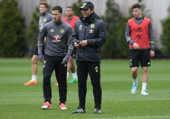 Antonio Conte Urges Eden Hazard And Alvaro Morata To Show Their
